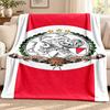 AFC Ajax Blanket Flannel Blanket Soft Cozy Plush Throw for Sofa Bed Lightweight Home Decoration Outdoor Camping