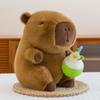 Cartoon Ice Cream Capybara Plush Toys Children's Birthday Gifts Coconut Milk Kapi Travel Souvenir Smoothie Dolls