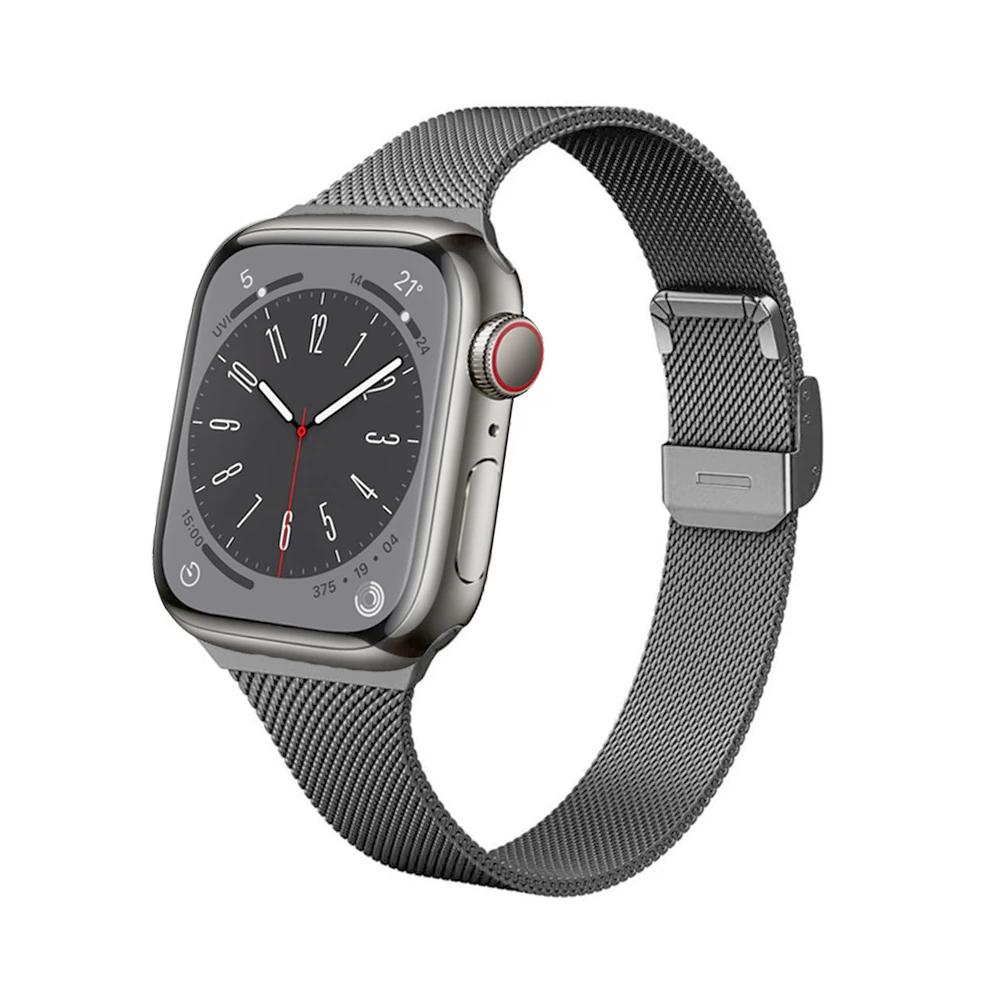 Milanese Strap for Apple Watch 44mm 40mm 45mm 41mm 42mm 38mm 49mm Metal Bracelet iWatch Series Ultra 8 7 6 5 4 3 SE 44 45mm band