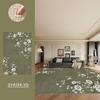 Retro Style Green Carpets For Living Room Large Area Bedroom Fluffy Soft Lounge Cloakroom Floor Mat