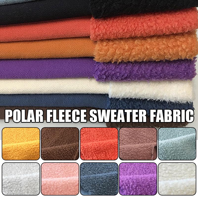 50cm*180cm Polarfleece Stoff Warm Verdicken Kurzplüsch Stoff Für DIY Nähen Mantel Kleid Sweatshirt Babykleidung Bekleidung Futter