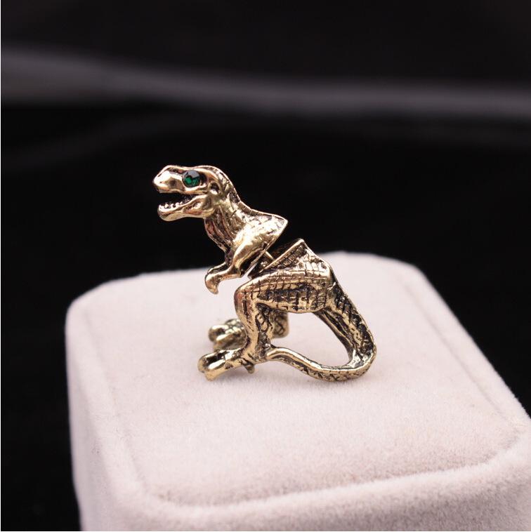 Korean Style Harajuku 3D Dinosaur Stud Earrings - Fashionable, Unique Piercings