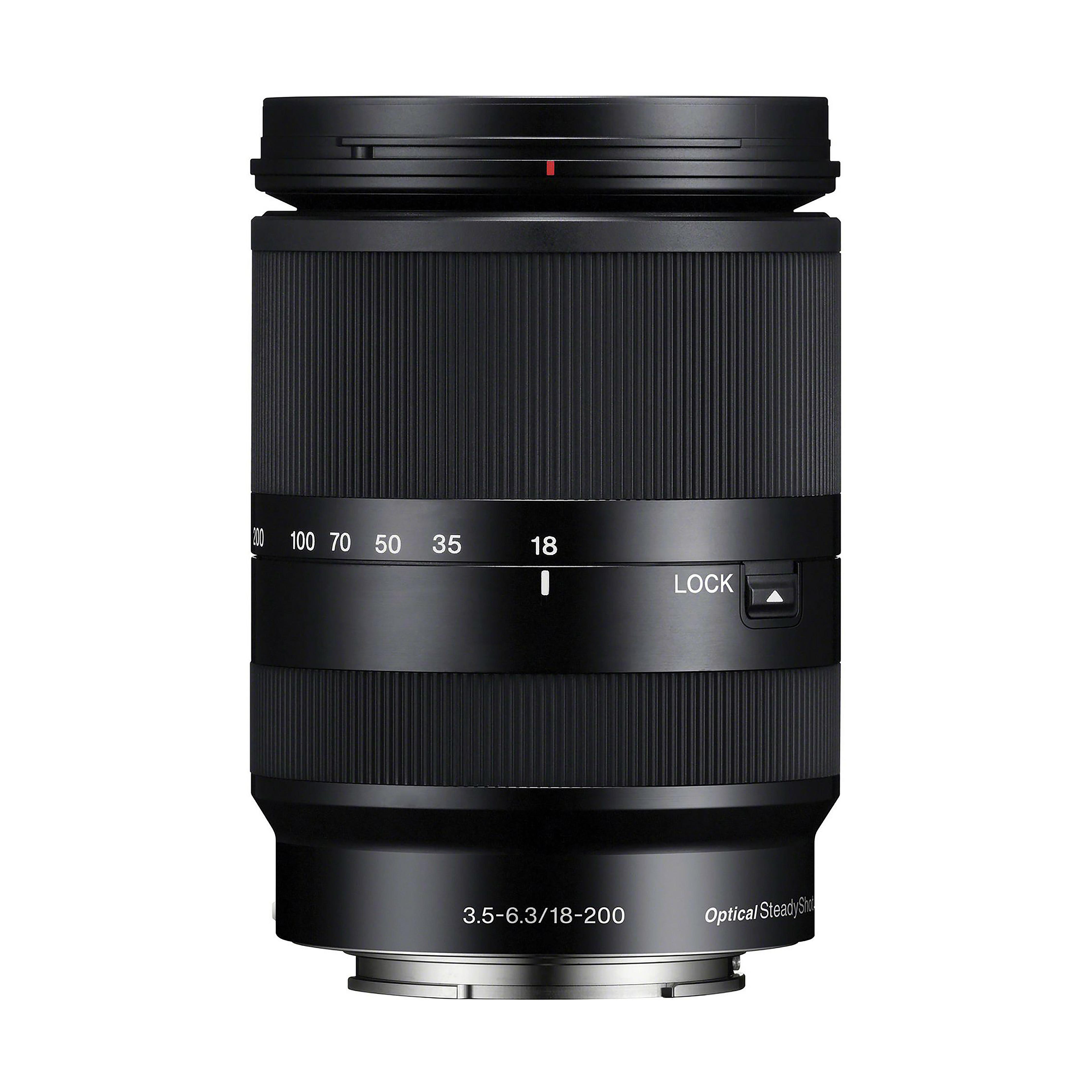

Sony E 18-200mm f/3.5-6.3 OSS черный объектив чёрный