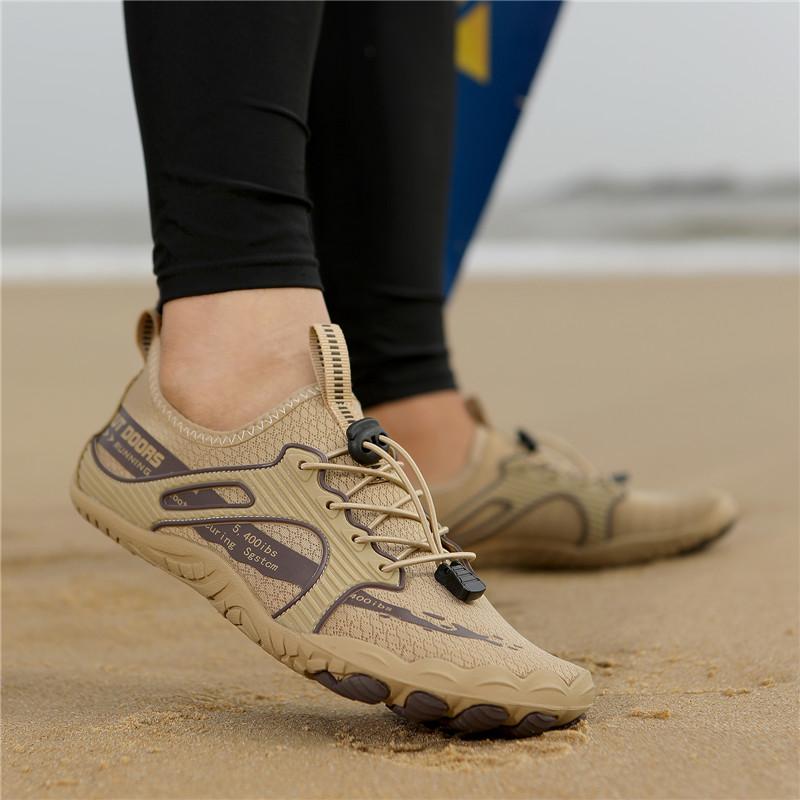 Atmungsaktive Wassersport-Schuhe Unisex Schnelltrocknende Watschuhe Rutschfeste Wasserschuhe zum Surfen Tauchen Angeln