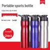 Stylish Portable Stainless Steel Sports Water Bottle for Cycling and Outdoor Activities
