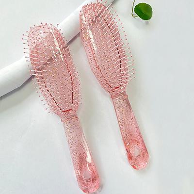Hair Comb 8 Rows Styling Hair Brush Straight Curly Hair Detangling Brush Scalp Massage Hair Brush For Women Home Salon