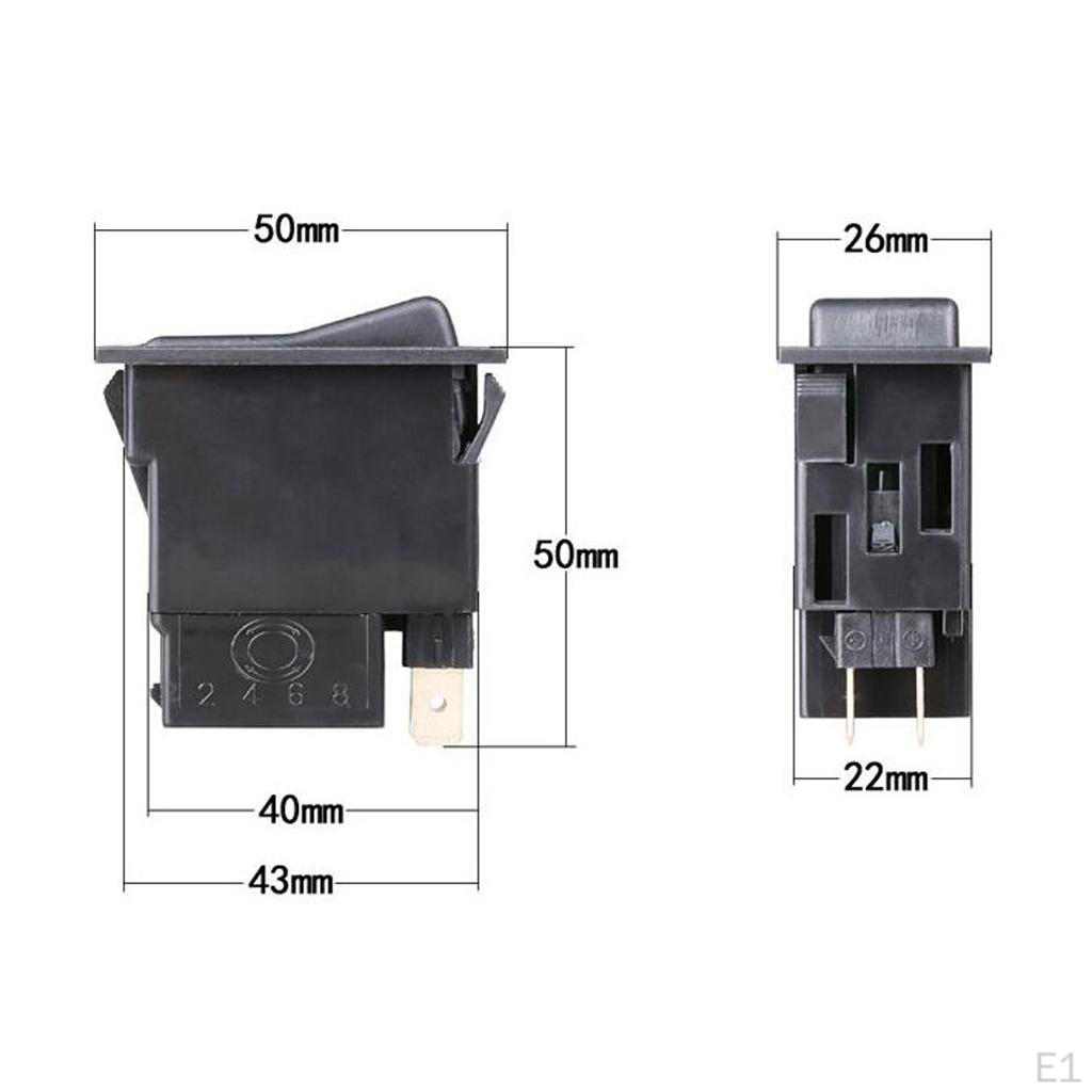 12V-24V Universal Rocker 6Pin Switch Window Control For Car Truck
