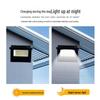 Foldable Solar LED Floodlight with Remote, Motion Sensor, and Outdoor Wall Mount for Garden Lighting