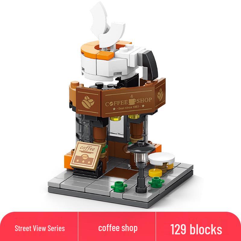 Lele Brothers Compatible Building Blocks: Educational Interlocking House Model for Kids