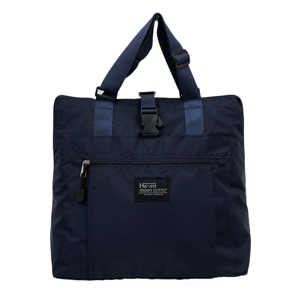 

HARVEST MOON Сумка-корзина для покупок Тип тоут Эко-сумка Легкая Прохладная Большая вместимость Стильная 3490 Темно-синий [Рюкзак и Ручная кладь Милая]
