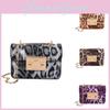 Chic Small Leopard Print Handbag With Butterfly Knot Design Perfect For Daily Use