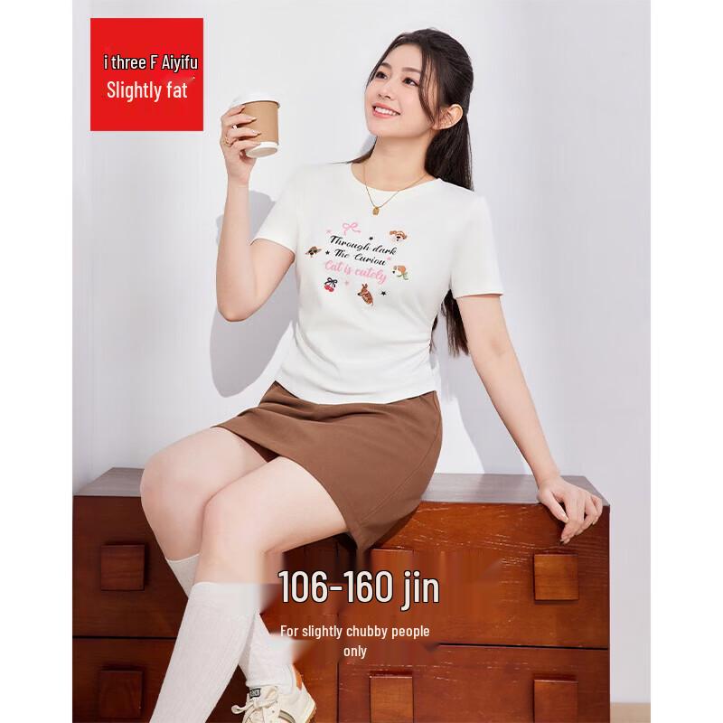 

Базовая футболка IEF свободного кроя для женщин XL