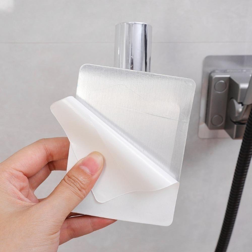 Durable Shower Bracket Self-adhesive Bathroom Accessories Creative Shower Head Mounting Base