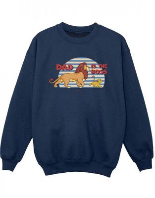 Boys The Lion King Dad Boss Sweatshirt