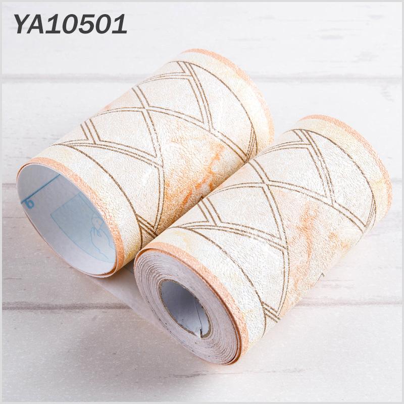 5 Meter PVC Self-Adhesive Border Pattern Sticker Wall Skirting Waistline Decor Waterproof Kitchen Bathroom Tile Wall Decals