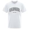 California West Coast Street Letter Tops Men Hip Hop Crewneck Tee Clothes T Shirt Summer Breathable T-Shirt Street