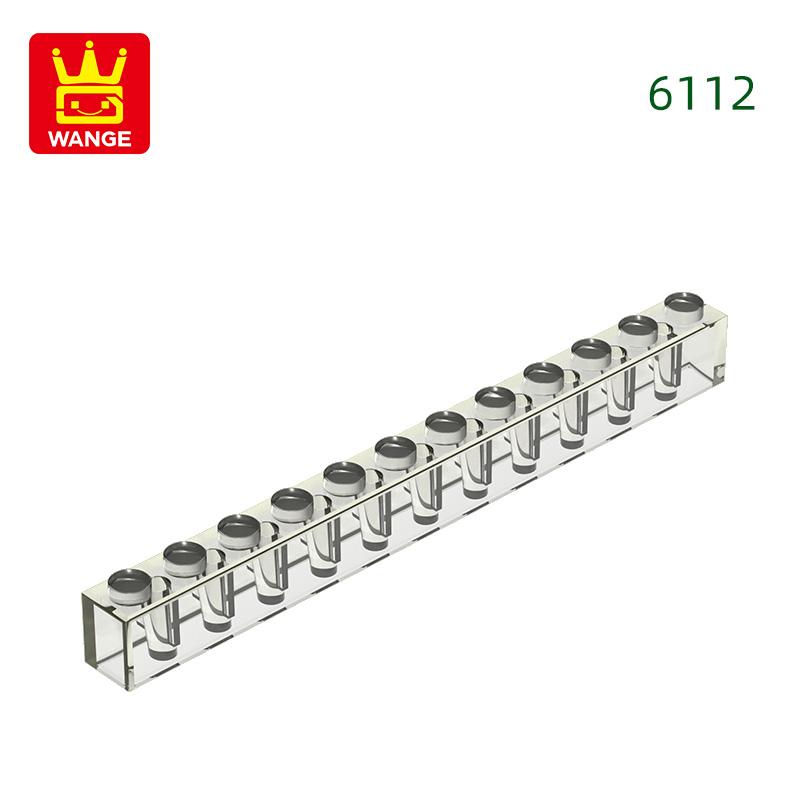 Non-Toxic 22 Pcs/Lot 6112 1X12 High 12 Hole Building Block Moc Color Accessories Compatible With Brick Diy Children'S Toy Assembly Gift