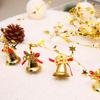Shining Party Decor Christmas Bells Christmas Tree Pendant Christmas Decorations Golden Bell