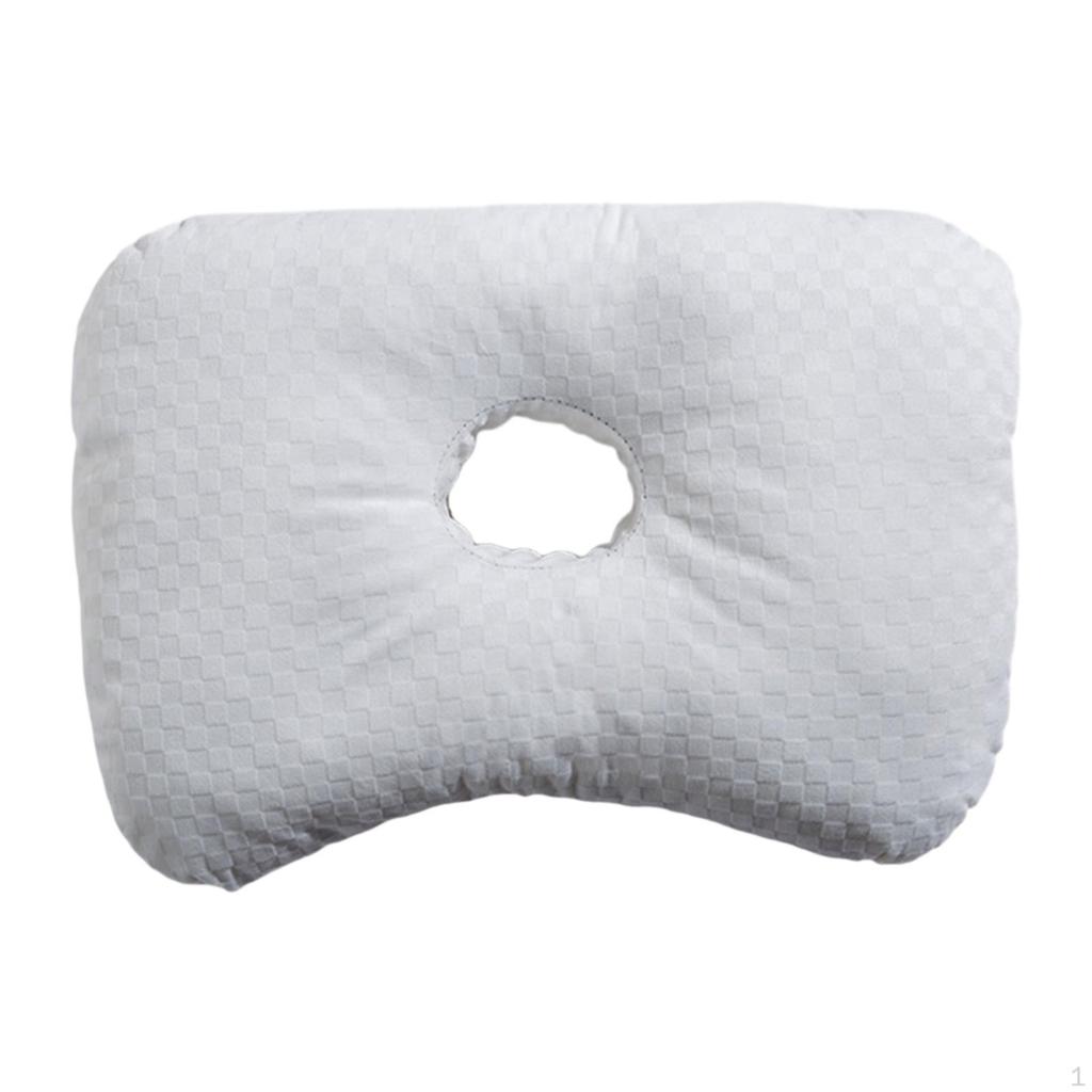 Ohrlochkissen Weiche Entspannungsschutz Atmungsaktiv mit Loch