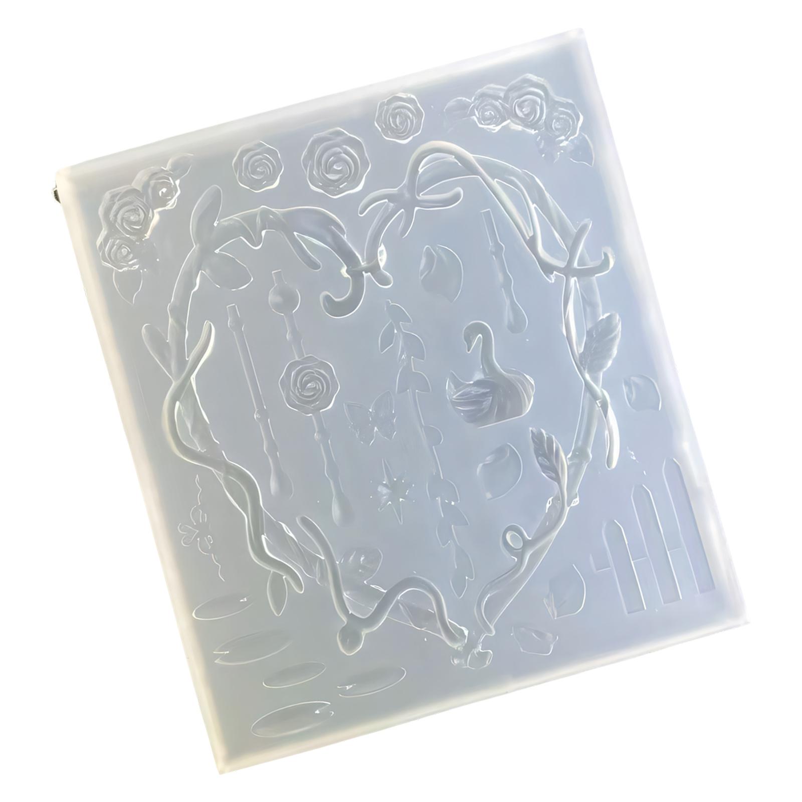 

Reusable Silicone Vine Cygnus Mould For Cake Decorating Projects And Creative Handmade Craft 1