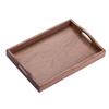 Hotel Tea Serving Tray, Handles Rectangle Shape Food Pan Nesting Trays for Restaurant Milk