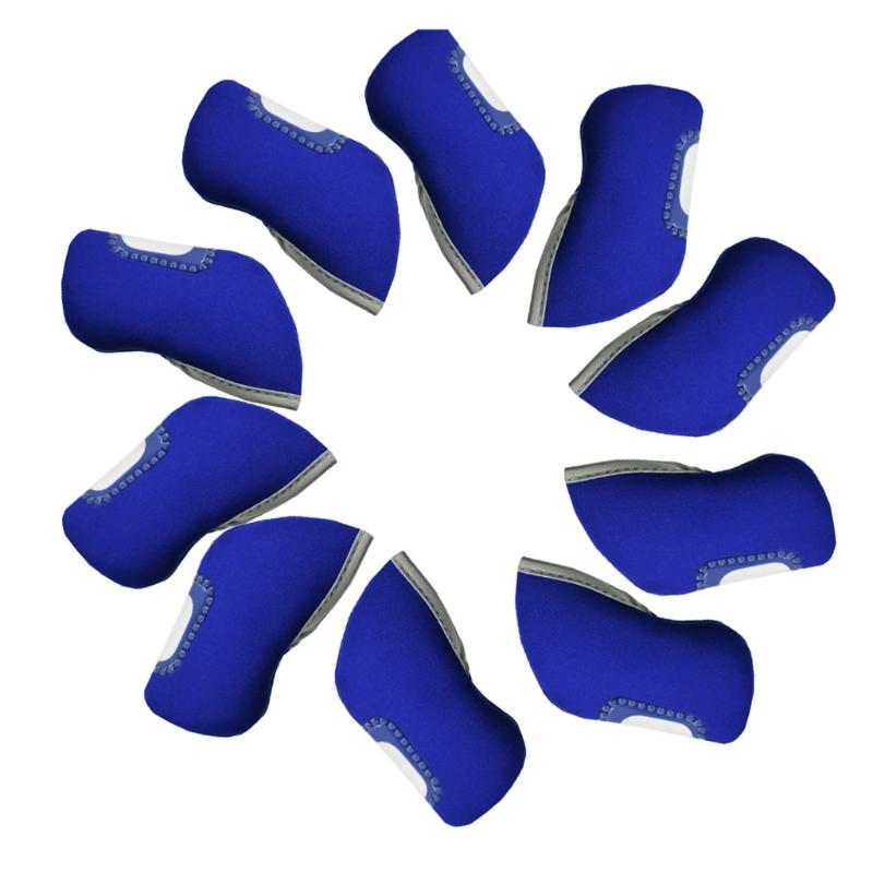 10pack Golf Club Head Covers Transparents View Waterproofed Golf Club Headcover for Various Player