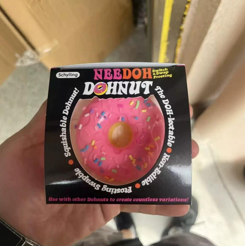 Needoh Dippin Dazzler Eierkrapfen Stressabbau Squishy Würfel Angstlösendes Quetschspielzeug Für Fokus ADHS Bevölkerung Geschenke.
