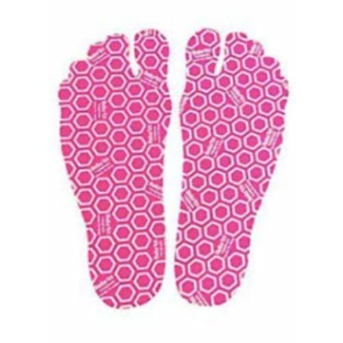 NAKEFIT Naked Fit Foot Adhesive Sandal and Barefoot Stickers for Pool, Beach, and Fall Prevention (3 Pairs Per Pack)