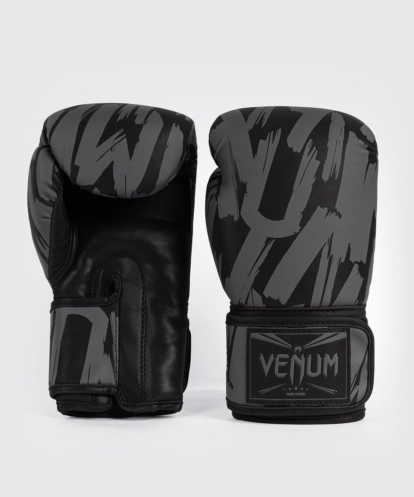 VENUM GRAFFITI BOXING GLOVES Sparring Gloves for and Fitness // Boxing, Kickboxing, (Urban Charcoal, 10oz)