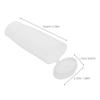 10Pcs Transparent Makeup Brush Protective Covers Dustproof Brush Caps Sleeve Guards for Travel Storage Organizer