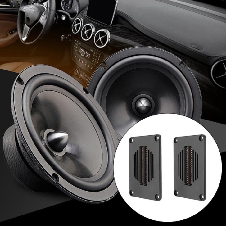 Studio Quality Square Ribbon Tweeter Dynamic Low Distortion Sound Aluminum Diaphragm Auditory Upgrades