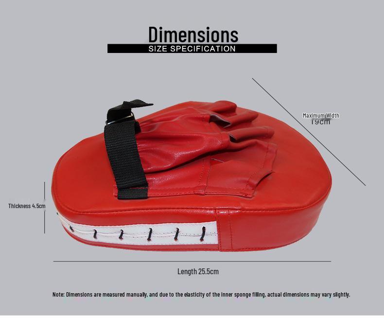 Children's and Adults' Curved Boxing Target Pad for Sanda, Muay Thai, and Taekwondo Training