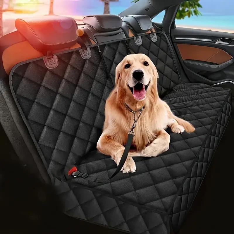 Dirtproof Waterproof Rear Seat Pet Mat for Dogs - Car Protector