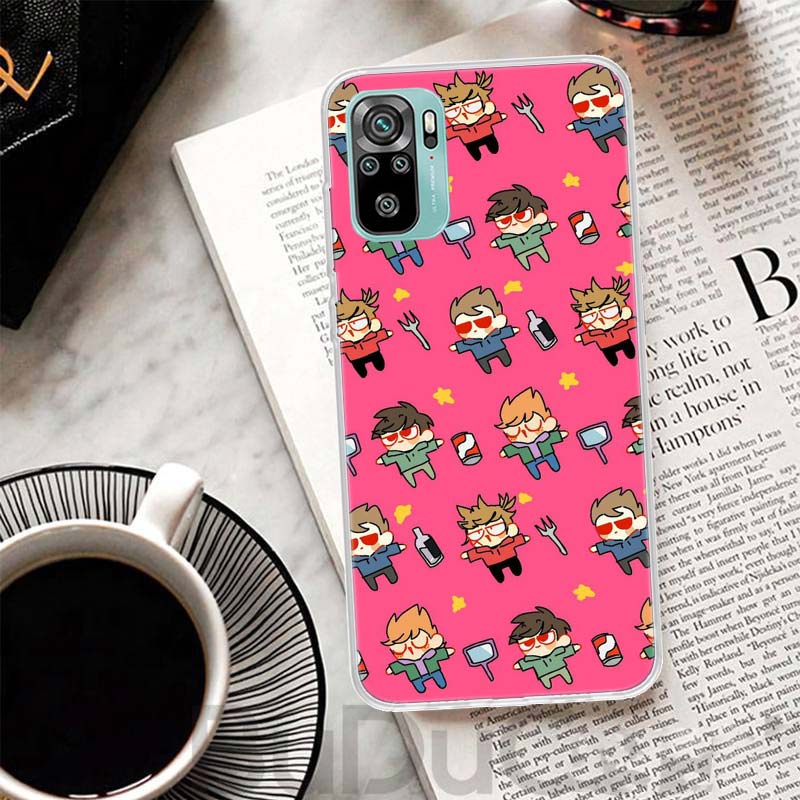 Cartoon E-Eddsworld Cover For Xiaomi Redmi Note 14 13 12S 12 11 Pro Plus Phone Case 11S 10S 10 11E 11T 14Pro 13Pro Print Coque N