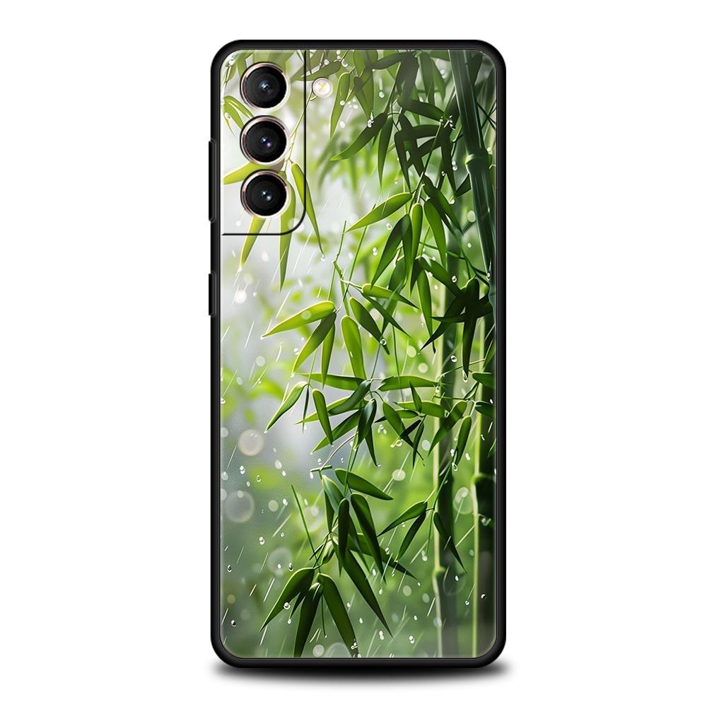 Lucky Grass Phone Case For Samsung Galaxy S24 S23 S22 S20 Ultra S21 FE 5G S10 S9 Plus S10E S8 Soft Silicone Cover