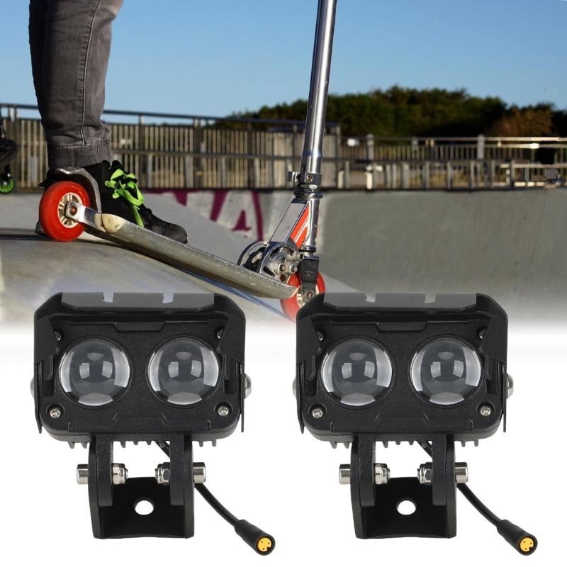 Kukirin G3Pro Elektroroller Scheinwerfer Haltbarkeit Frontlicht LEDs Roller Scheinwerfer für sichere Nachtfahrten