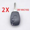 Cocolockey Fit for Renault Trafic Master 2B For Dacia Duster Sandero Logan 3B Remote Key Shell Fob Case 2013-2019 VAC102 Blade
