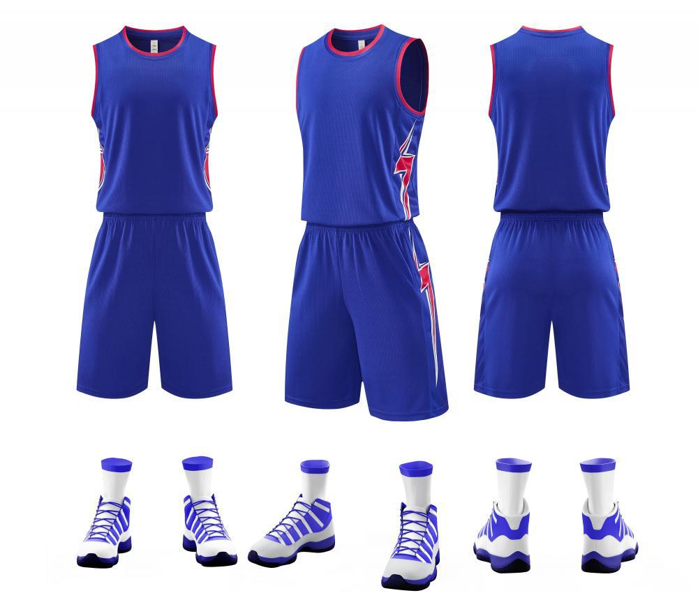New Basketball Uniform Sets, Men's and Women's Student Team Competition Uniforms, Youth Sports Training Camps, Children's Basketball Uniforms