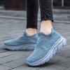 Summer New Fashion Flying Woven Shoes Sneakers Plus Size 35-48 Couples Leisure Sports  One Pedal Lazy Shoes.
