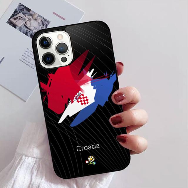 Croatia Flag Phone Case Cover For iPhone 17 Air 15 16 14 Plus 11 12 13 Pro Max Apple max