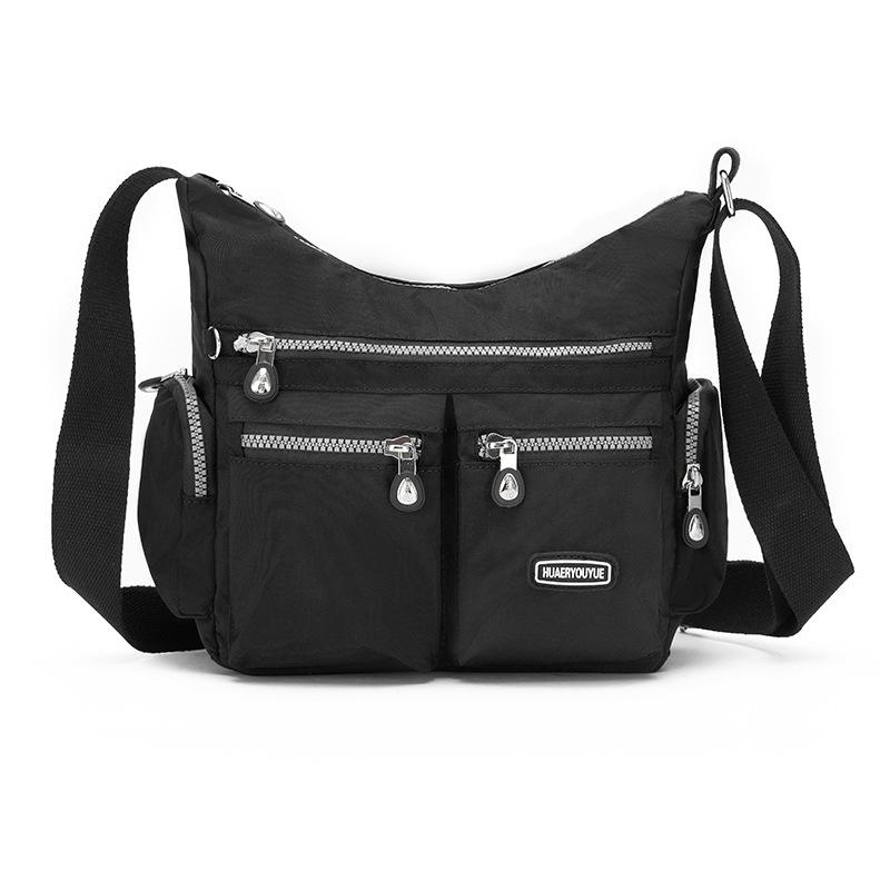 Borsa a tracolla da donna in nylon di grande capacità - Elegante e versatile