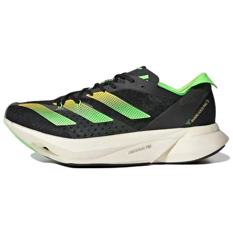New Adidas Adios Pro 3 Black Beam Yellow Solar Green GX6251