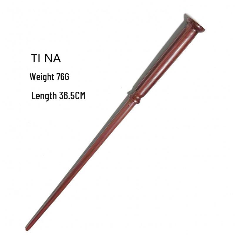 Harry & Hermione Premium Magic Wand Set - Finely Carved Metal Heart Core.