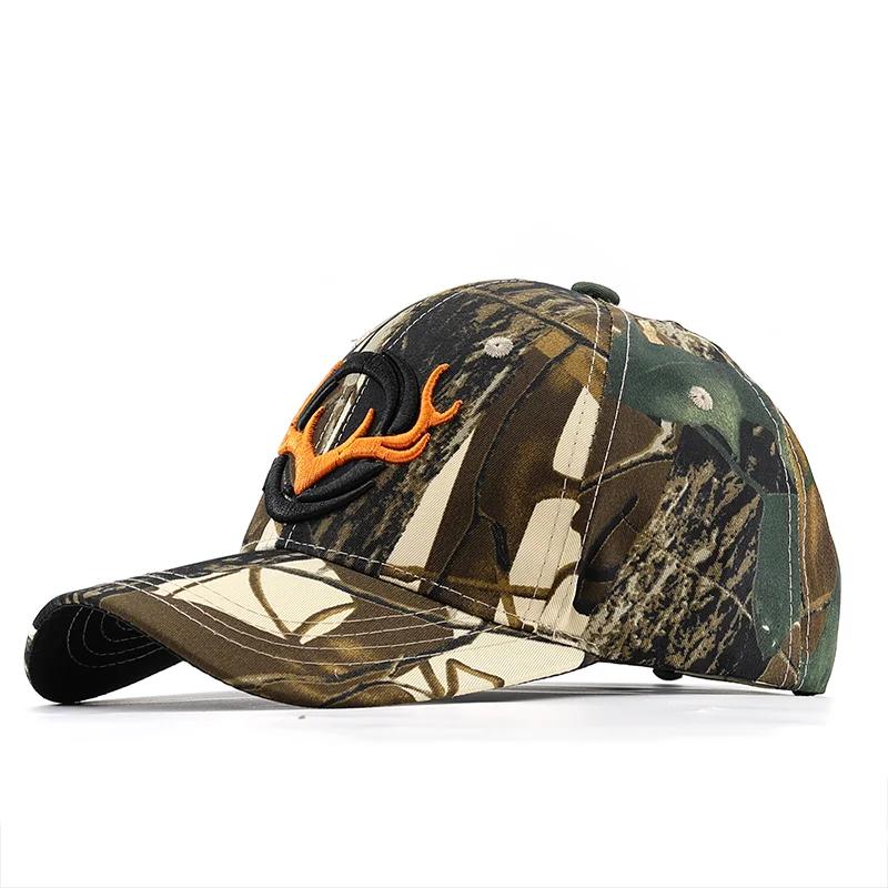 

New Camo Baseball Cap Fishing Caps Men Outdoor Hunting Camouflage Jungle Hat Airsoft Tactical Hiking Casquette Hats