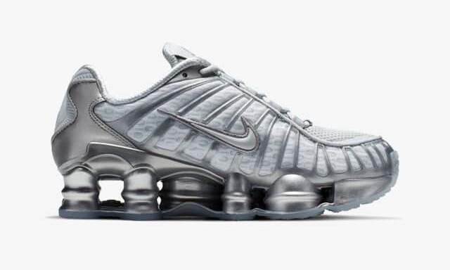 AR3566-003 Nike Shox TL Platin und Metallic-Silber (Damen)