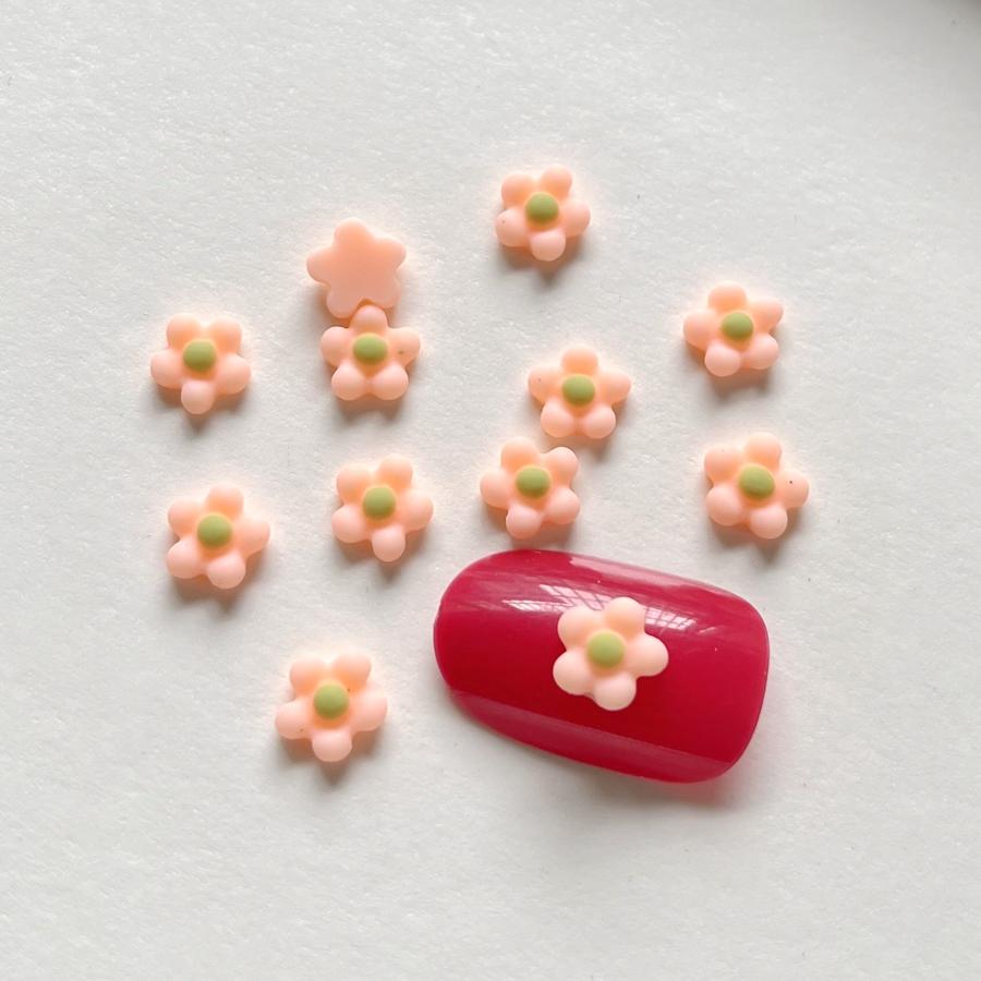 100 Pieces of Mixed Mini Egg Flower Resin Trim Flat Back Scrapbook Diy Jewelry Nail Art Deco Floret