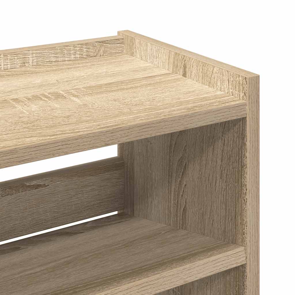 Vidaxl Stojak Na Buty, Dąb Sonoma 60X25X62 Cm, Materiał Drewnopochodny