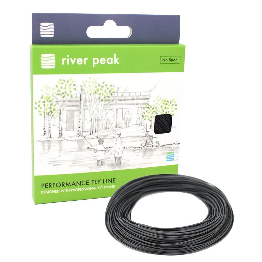 River Peak Line Weight Forward Sinking Type6 Smoky Black RP-SL-WF6ST6BK #6