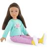 Coffret luna shopping corolle girls - poupée mannequin - 6 accessoires - 28 cm - dès 4 ans