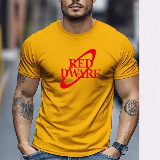Cooling T-Shirt 1 Red Dwarf Graphic Summer Soft Comfortable Round Neck Casual Breathable T-Shirt Daily Wear